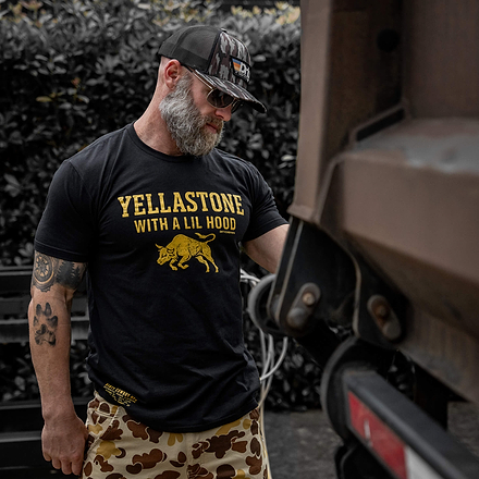 Yellastone Men's T-Shirt - DIRTY COWBOY MFG