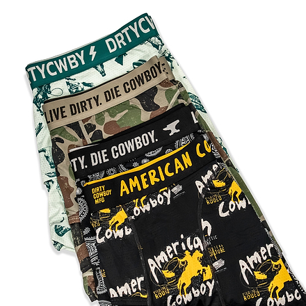 Men's Outlaw Edition Underwear Briefs - DIRTY COWBOY MFG