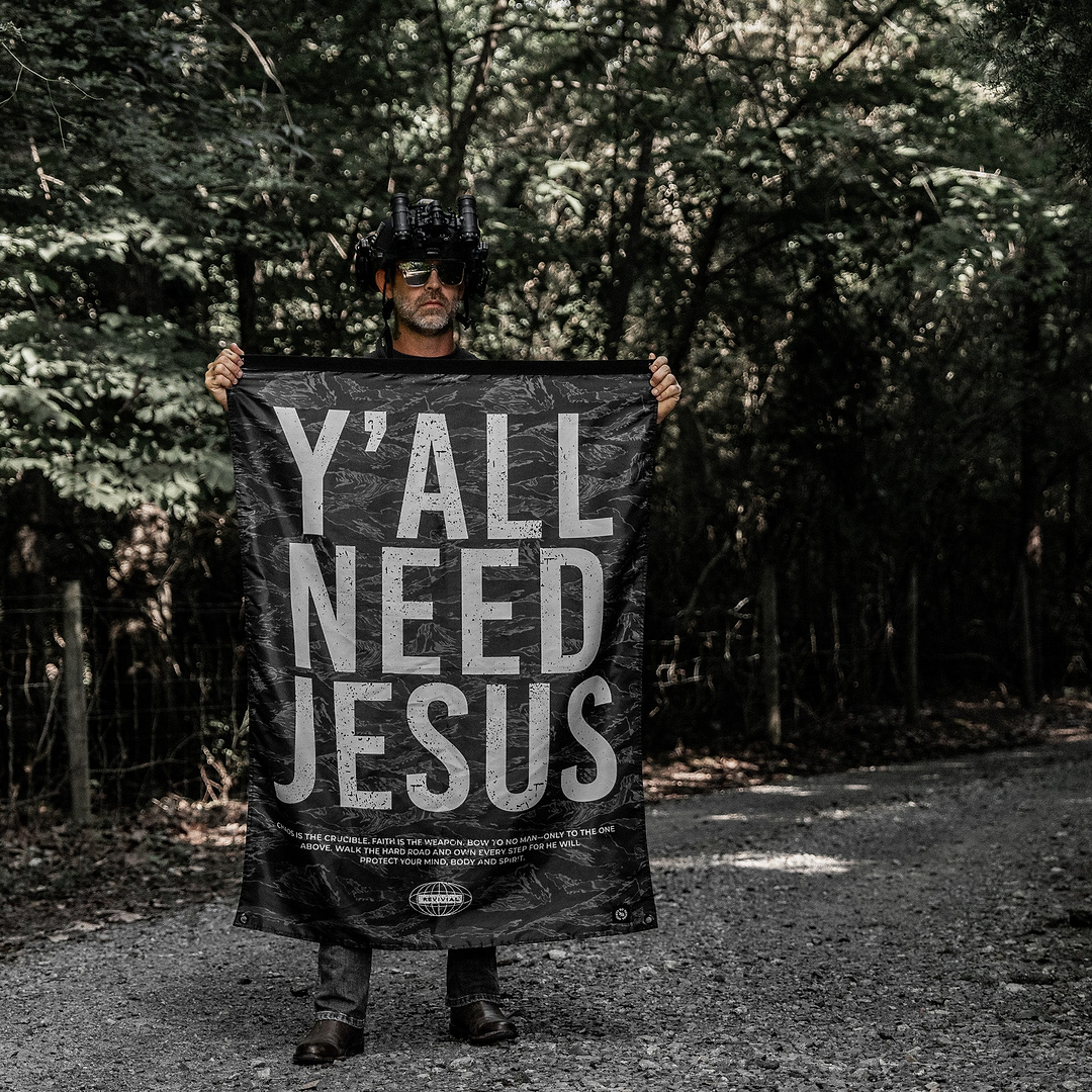 Y'all Need Jesus 4' x 3' Flag