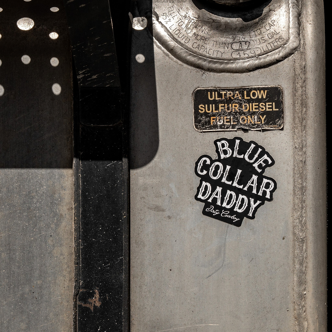Blue Collar Daddy Decal - DIRTY COWBOY MFG