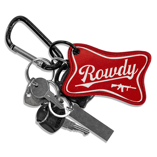 embroidered keychain