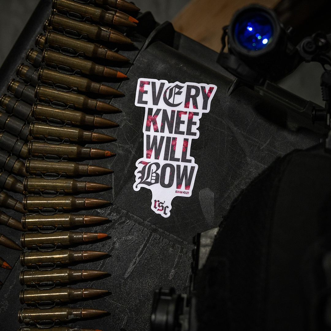 Every Knee Will Bow Decal