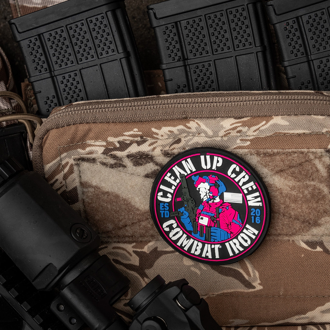 CLEAN UP CREW OPERATOR PVC PATCH