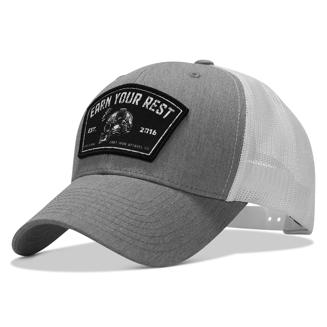 Earn Your Rest Patch Snapback Hat - Combat Iron Apparel Co.