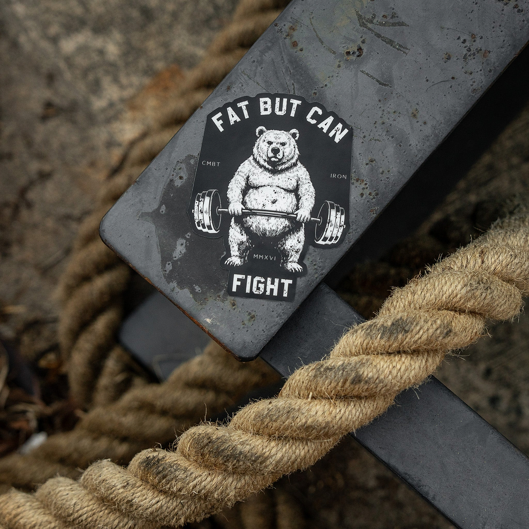 Fat But Can Fight Decal