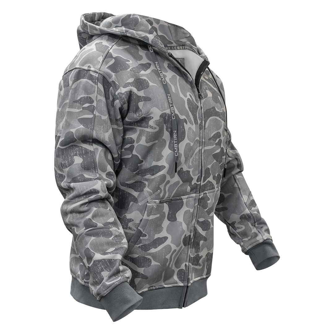 Men's Zip Up Fleece Lined Hoodie 2.0