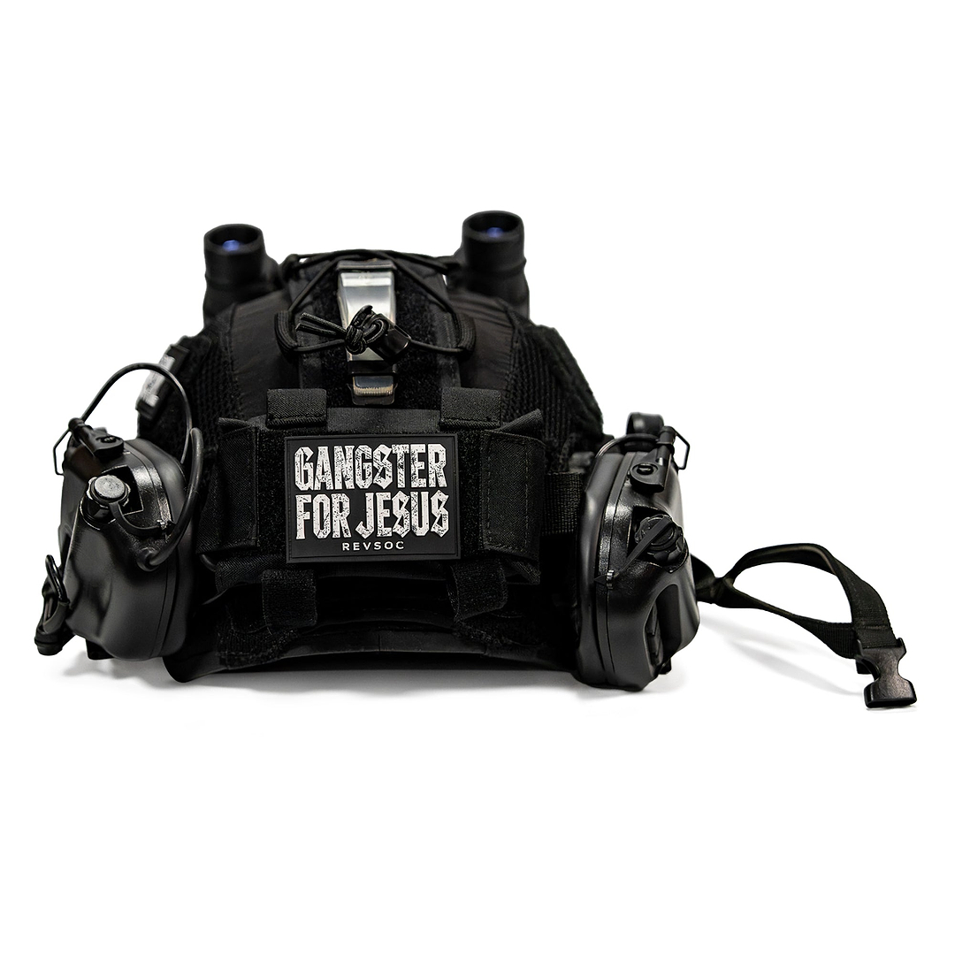 Gangster For Jesus PVC Patch
