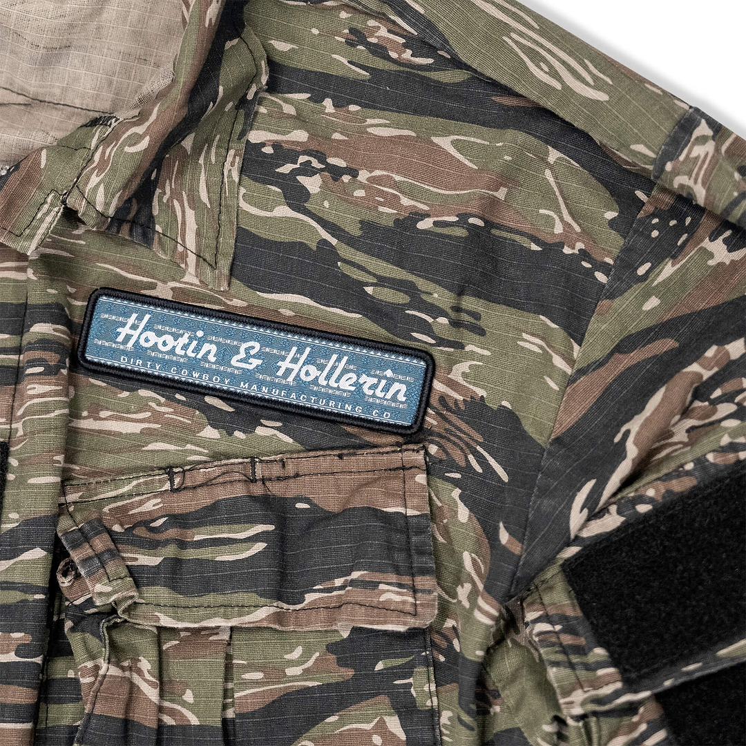 Hootin & Hollerin Velcro Patch - DIRTY COWBOY MFG