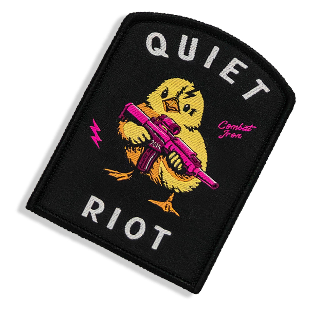 Quiet Riot Duck Velcro Patch