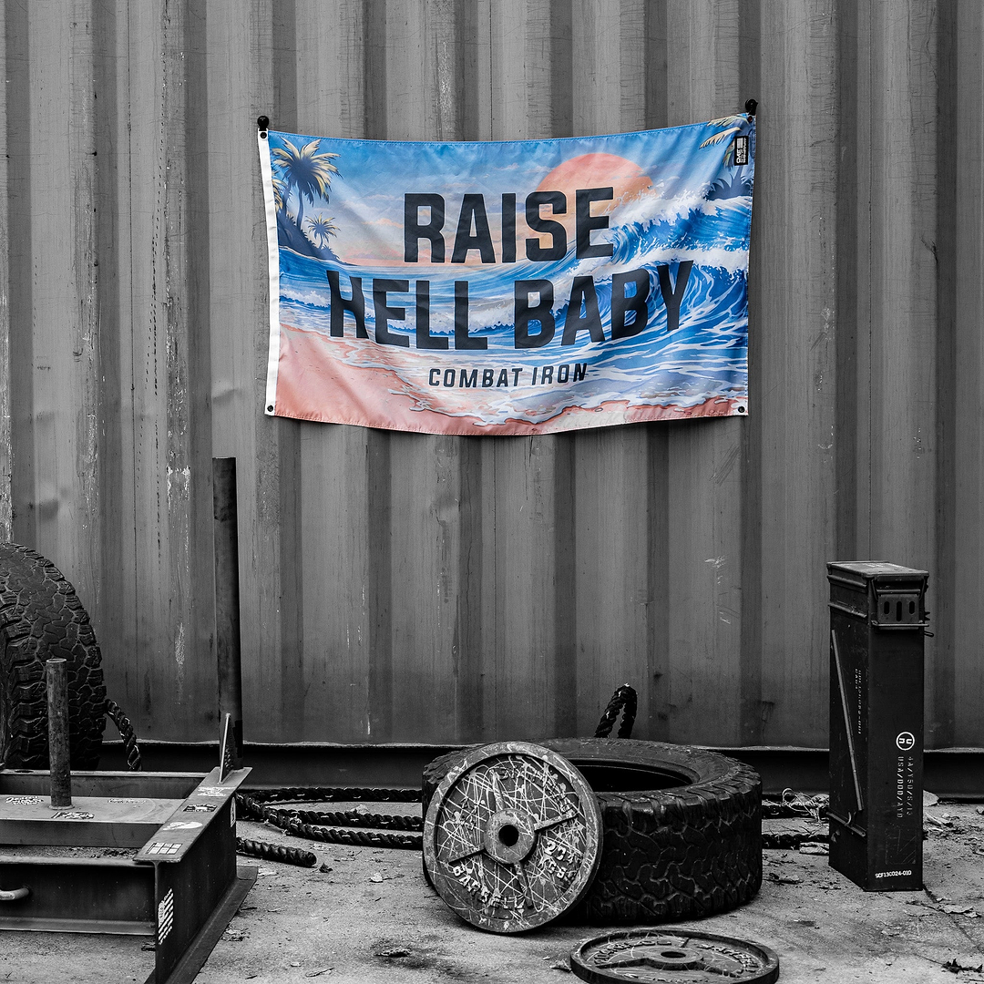Raise Hell Baby 3' x 5' Flag