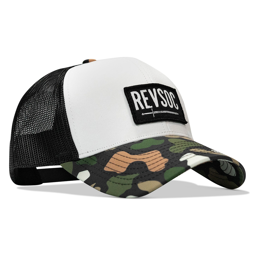 REVSOC Classic Patch Snapback Hat