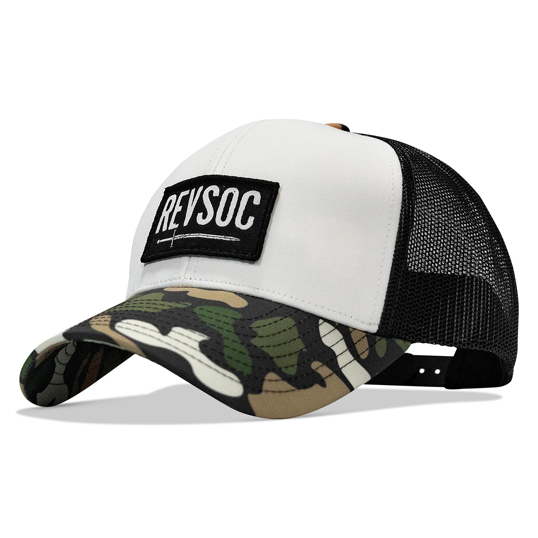 REVSOC Classic Patch Snapback Hat