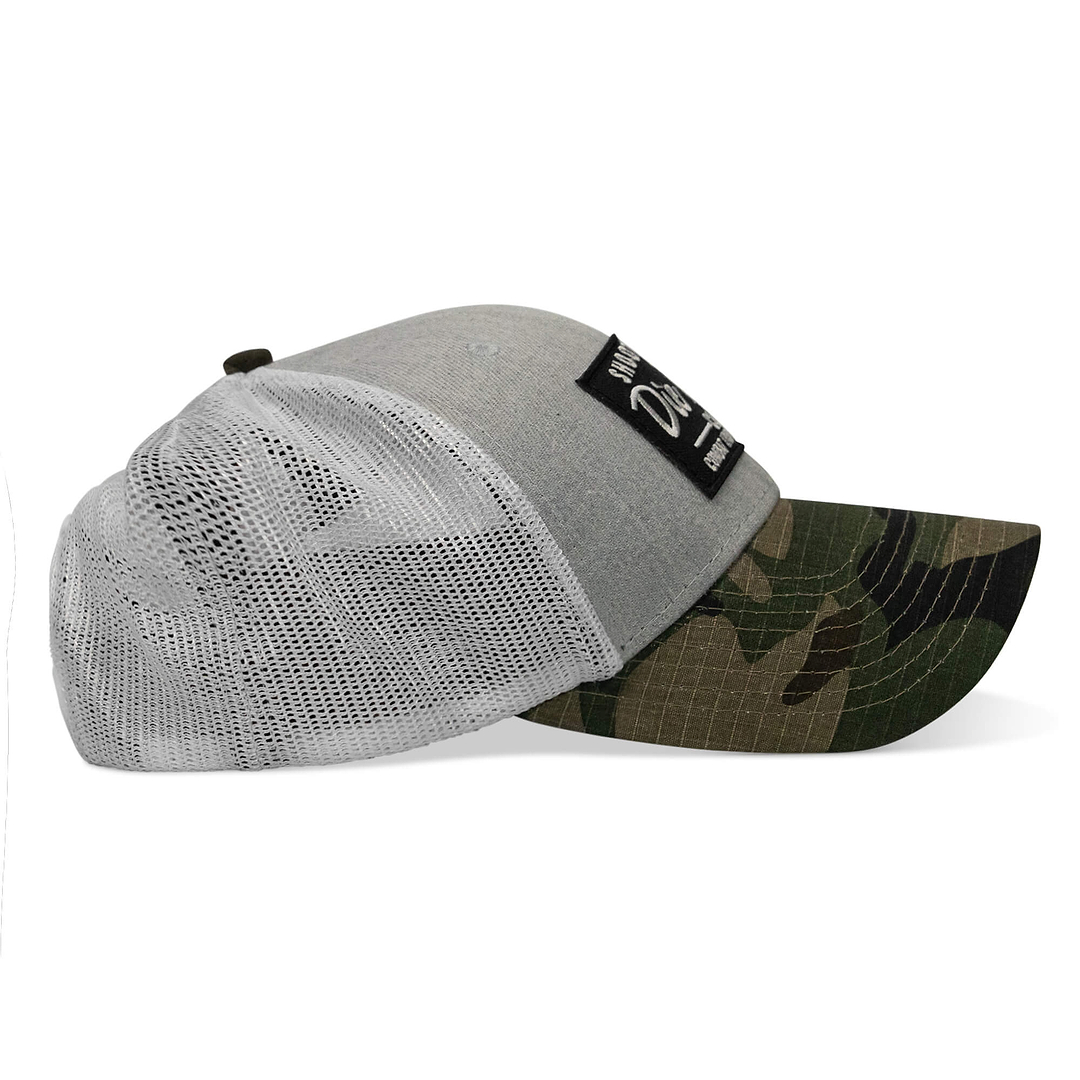 Shoot First. Die Last. Club Patch Snapback - Combat Iron Apparel Co.
