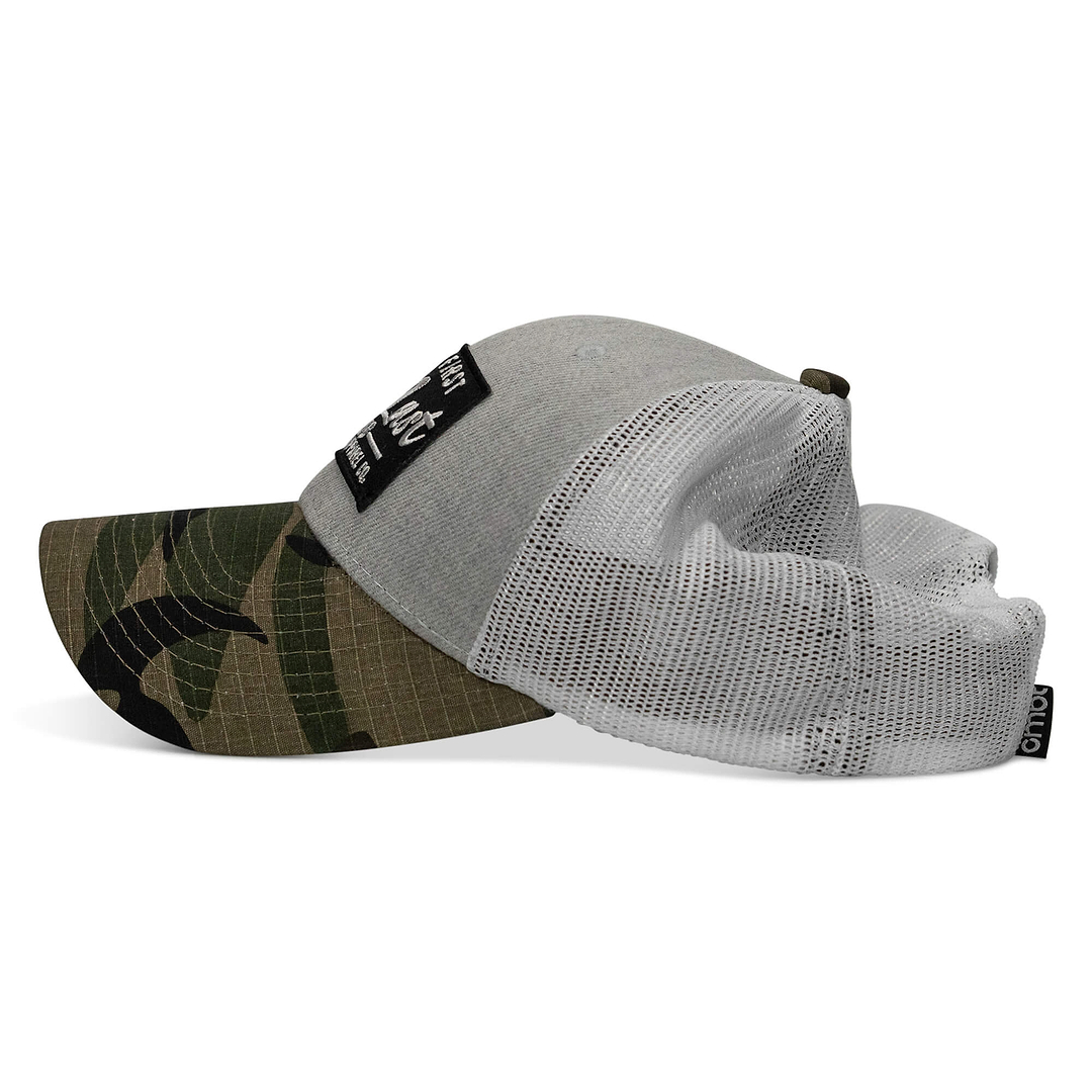 Shoot First. Die Last. Club Patch Snapback - Combat Iron Apparel Co.
