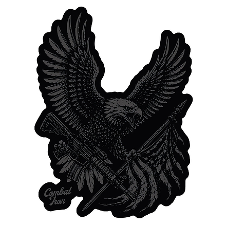 Subdued Eagle Decal