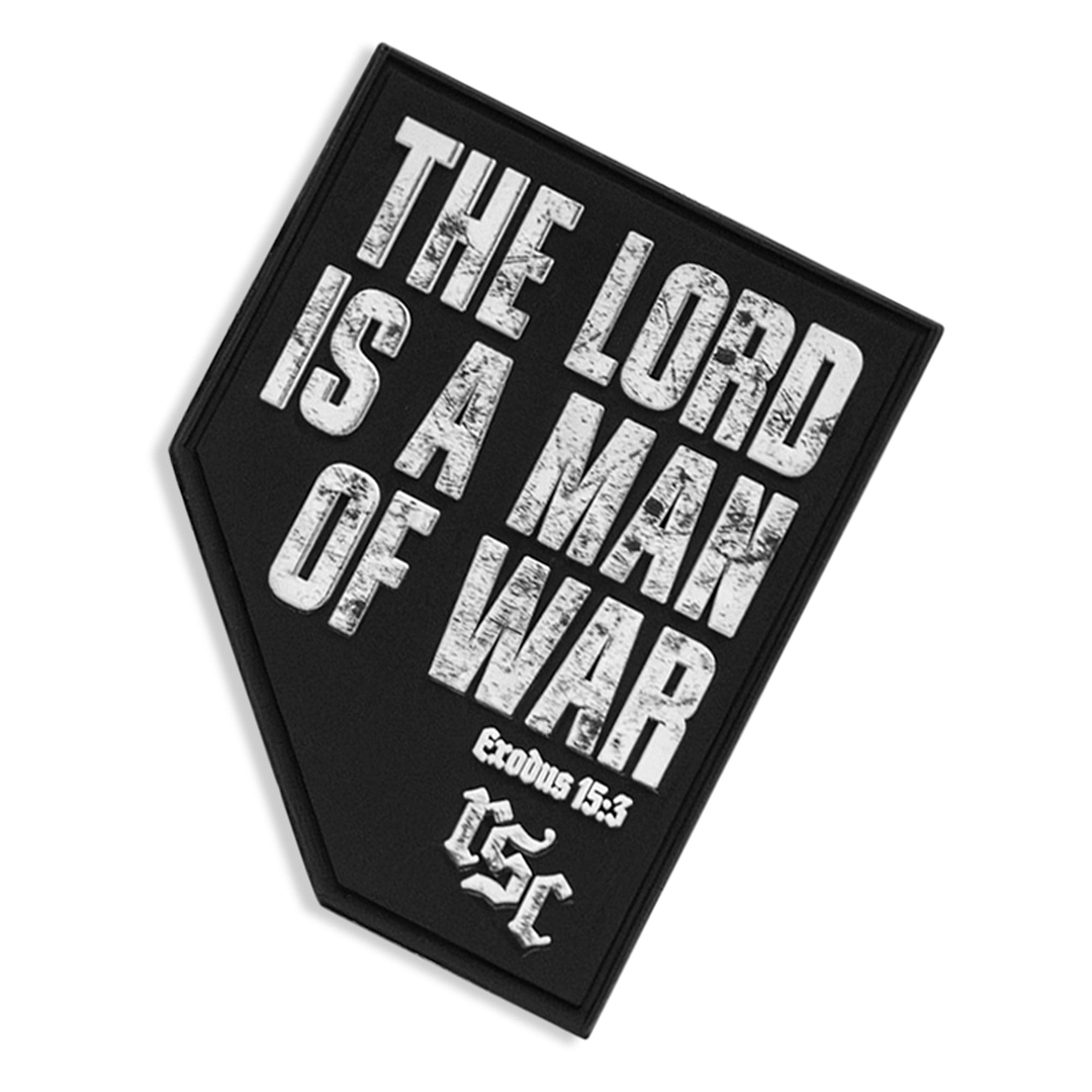 The Lord Is A Man Of War PVC Patch
