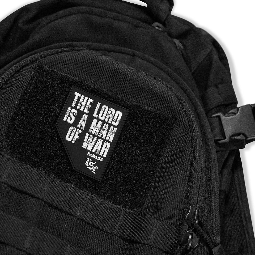 The Lord Is A Man Of War PVC Patch