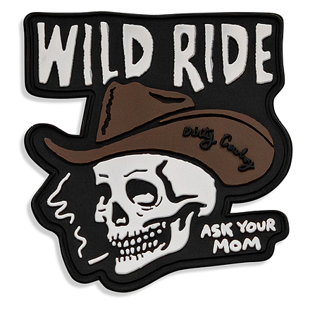 Wild Ride Cowboy PVC Patch