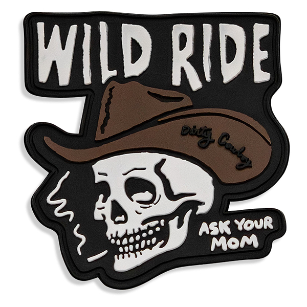 Wild Ride Cowboy PVC Patch