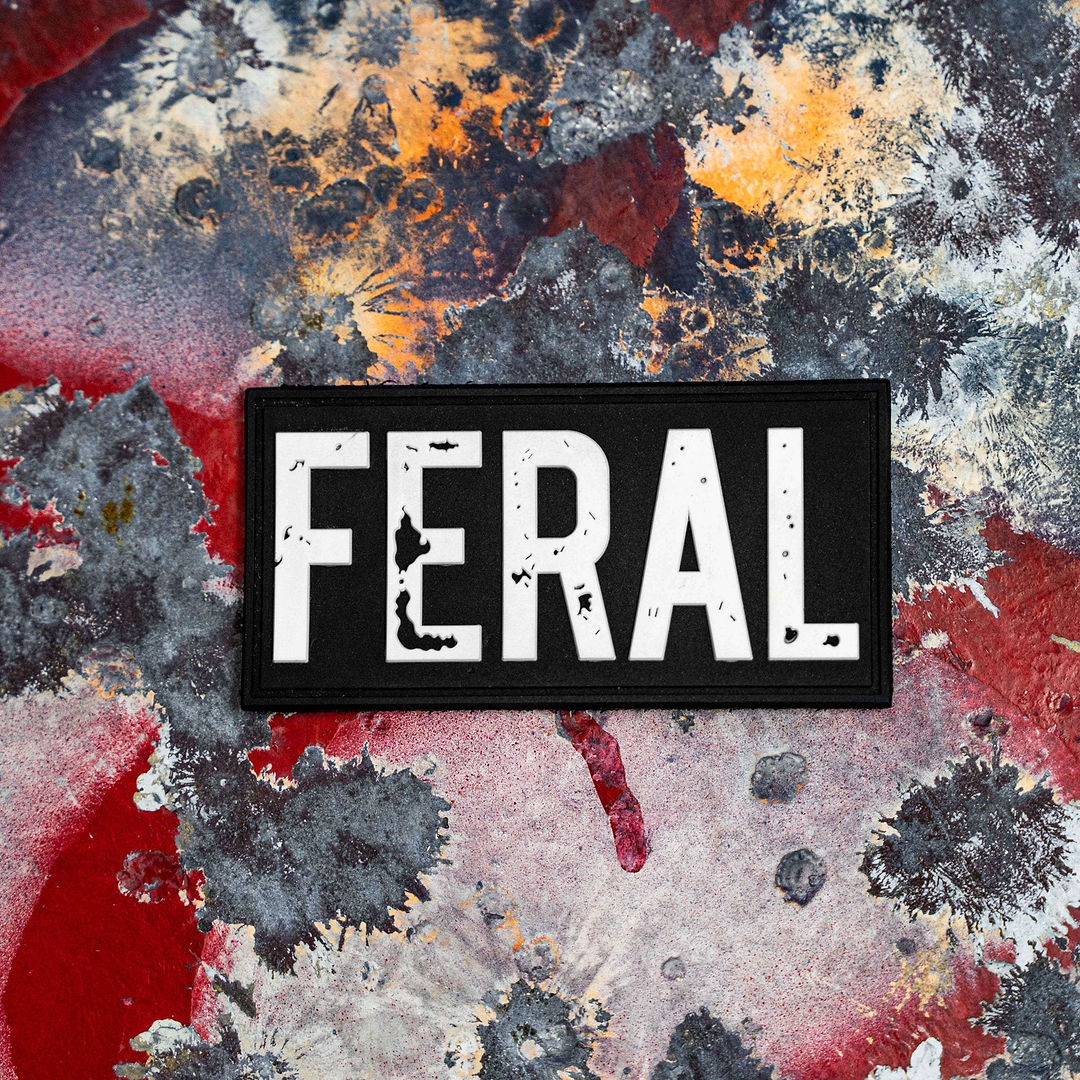 Feral PVC Patch - Combat Iron Apparel Co.