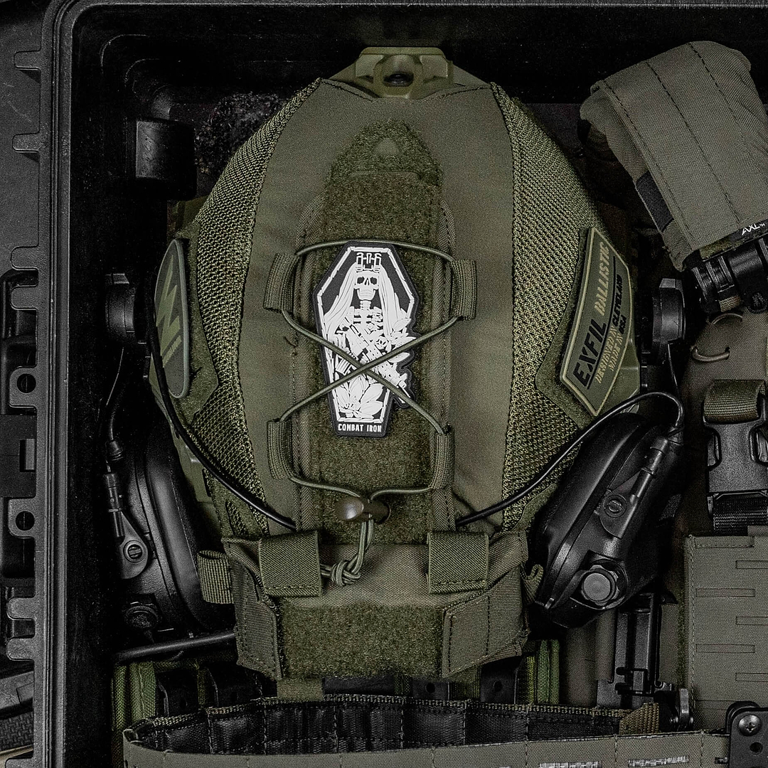 Coffin Operator PVC Patch - Combat Iron Apparel Co.