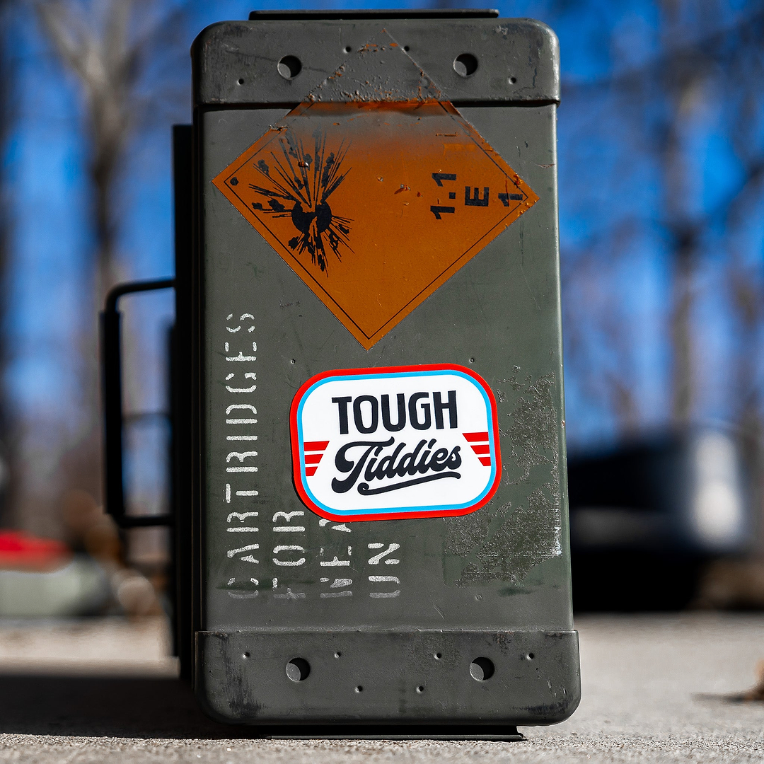 Tough Tiddies Decal Sticker - Combat Iron Apparel Co.