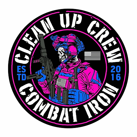 Clean Up Crew Operator Miami Decal Sticker - Combat Iron Apparel Co.