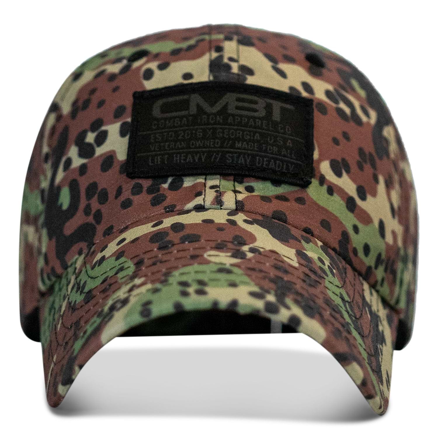 Branded CMBT Low Profile Ripstop Snapback Hat - Combat Iron Apparel Co.
