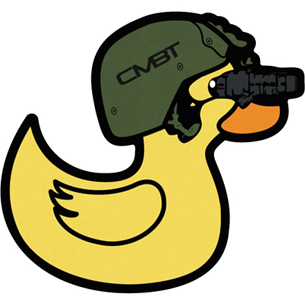 Tactiduck Original CMBT Decal - Combat Iron Apparel Co.