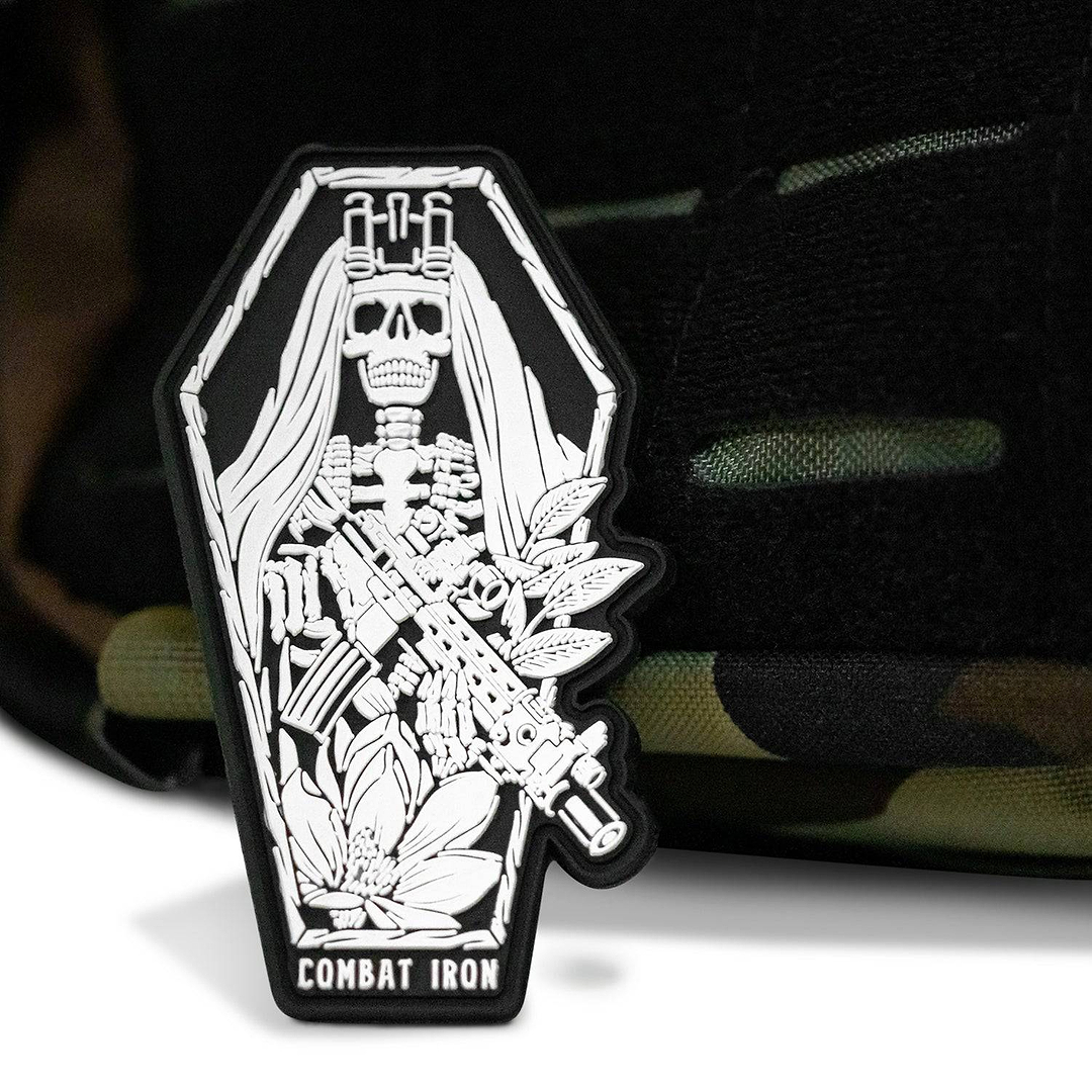 Coffin Operator PVC Patch - Combat Iron Apparel Co.
