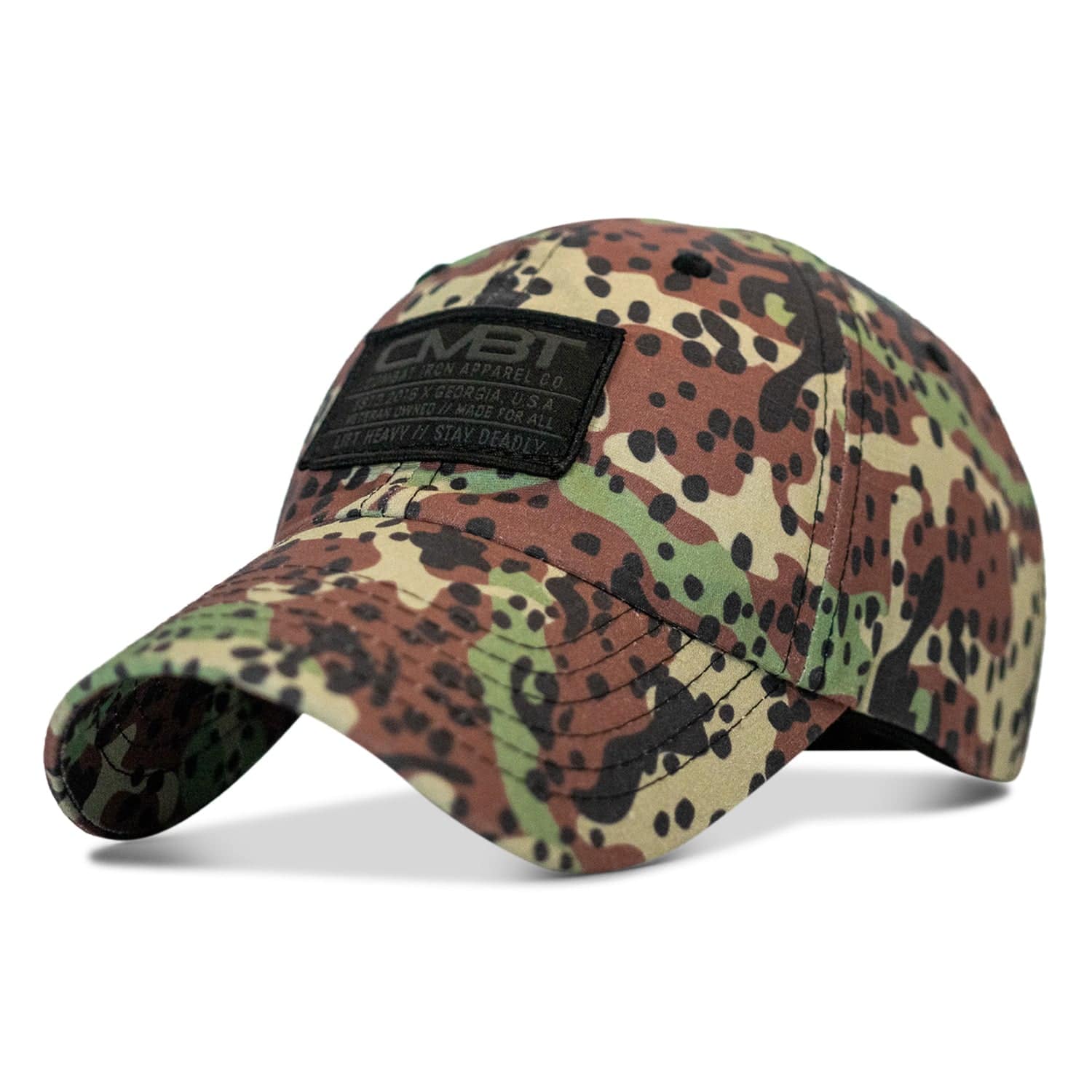 Branded CMBT Low Profile Ripstop Snapback Hat - Combat Iron Apparel Co.