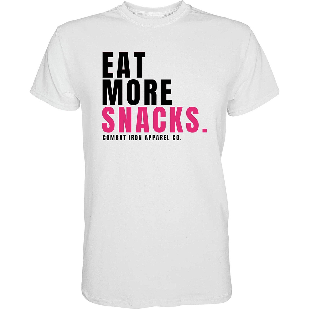 Eat More Snacks Men's T-Shirt - Combat Iron Apparel Co.