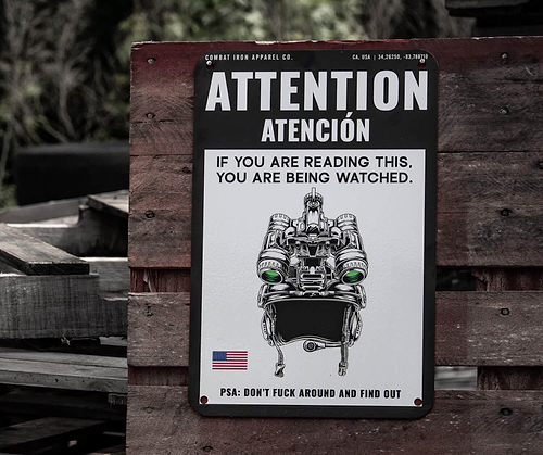 METAL SIGN