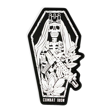 Coffin Operator PVC Patch - Combat Iron Apparel Co.