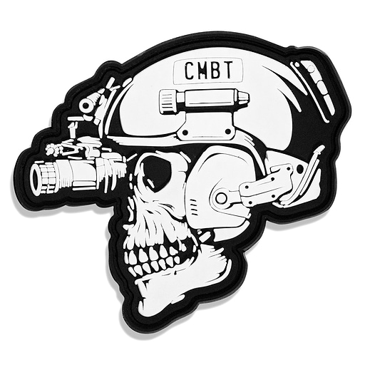 Operator Skull PVC Patch - Combat Iron Apparel Co.