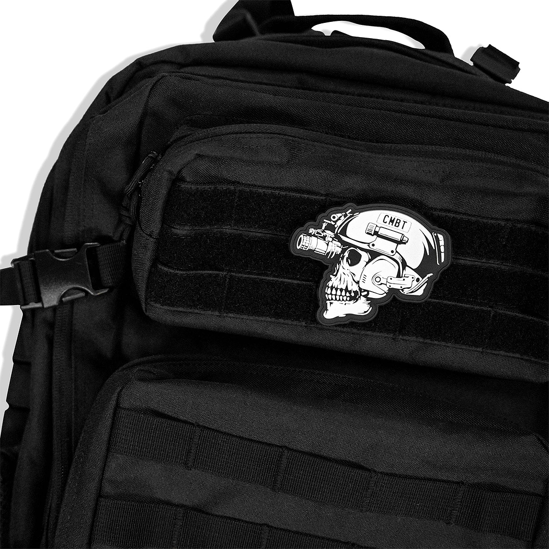 Operator Skull PVC Patch - Combat Iron Apparel Co.
