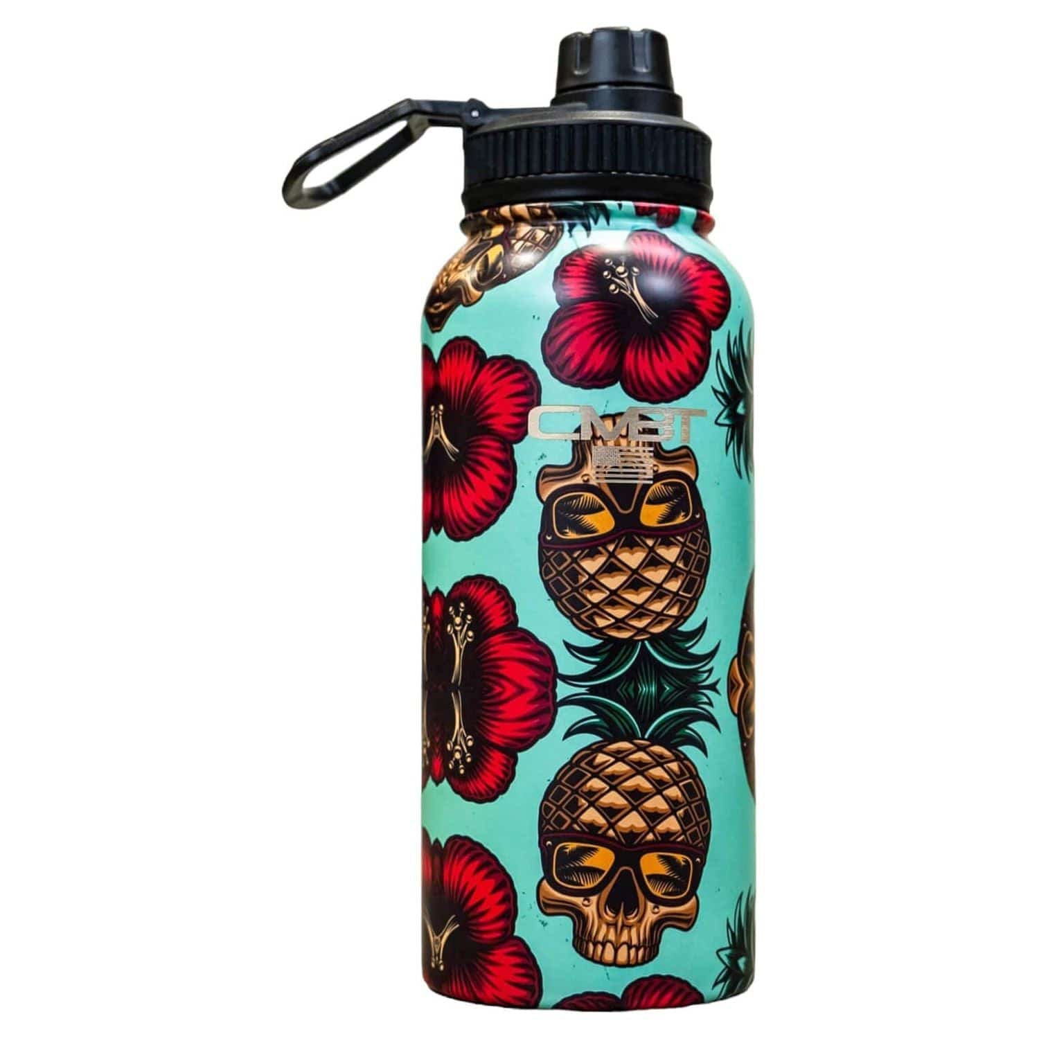 32oz Metal Hydration Bottle V2 | 24hr Insulated + Drink Port - Combat Iron Apparel Co.