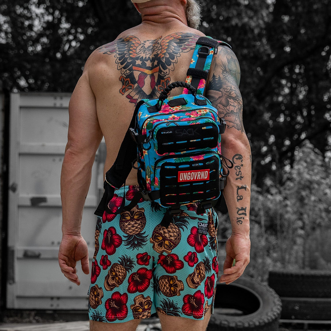 Ungovrnd Red PVC Patch - Combat Iron Apparel Co.