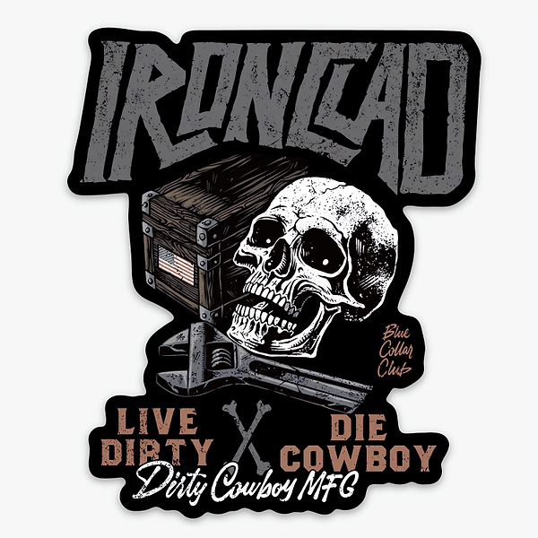 Ironclad Decal Sticker - DIRTY COWBOY MFG