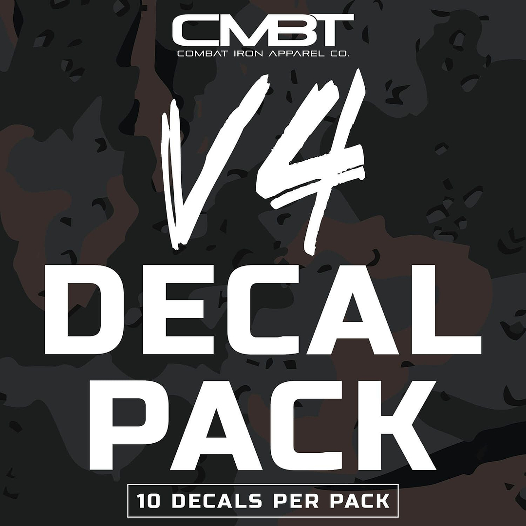 Sticker Decal Pack V4 - Combat Iron Apparel Co.