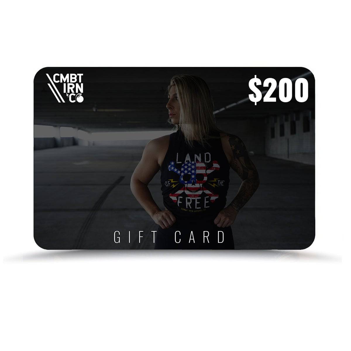 GIFT CARDS - Combat Iron Apparel™