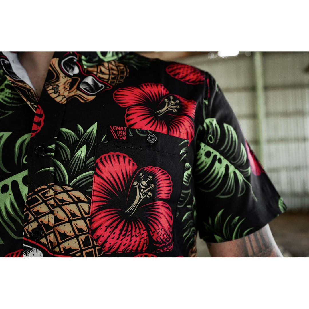 MEN'S PREMIUM TACTICAL BUTTON UP | SHORT SLEEVE - Combat Iron Apparel™