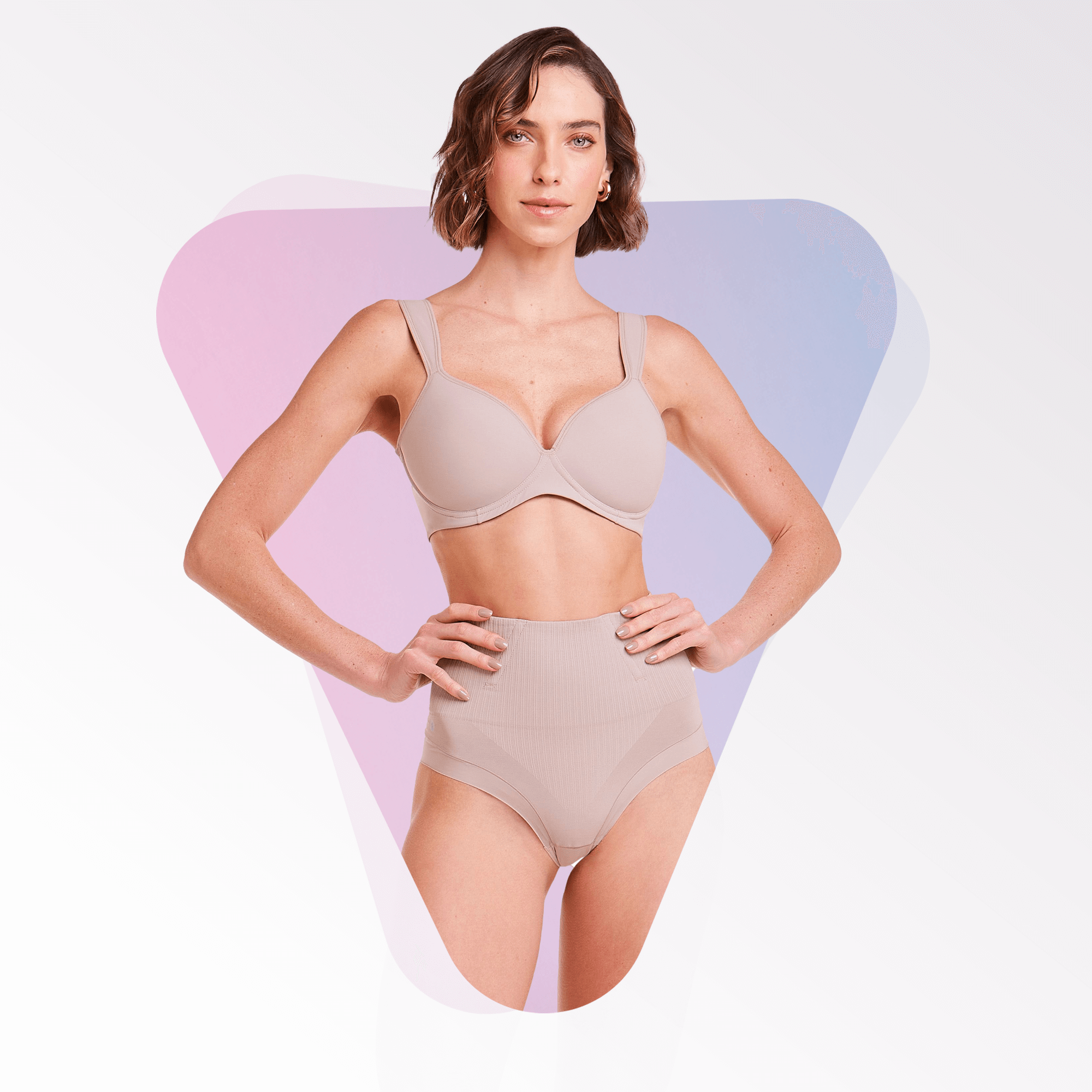 Abdomen and buttocks