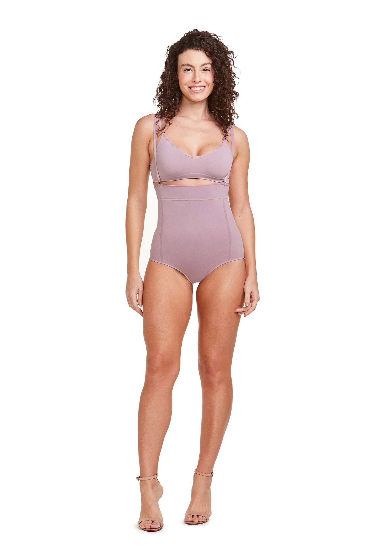 Lift Sculpting High-Waisted Panty - lilac
