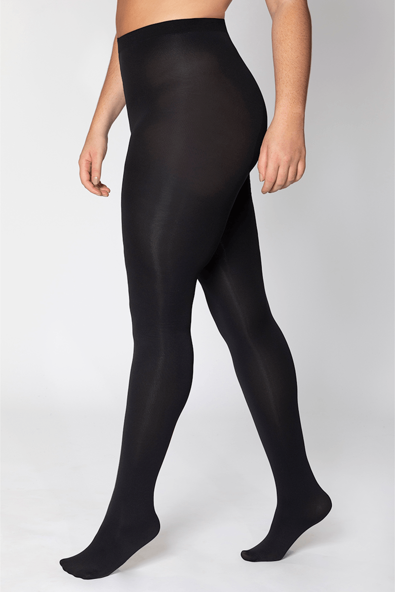 Warm Plus Size Opaque Thread 80 Pantyhose