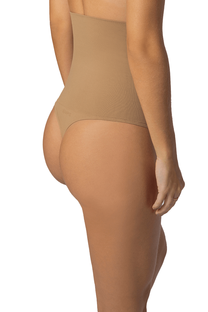 Seamless High Waist Abdomen and Back fat Smoothing Thong