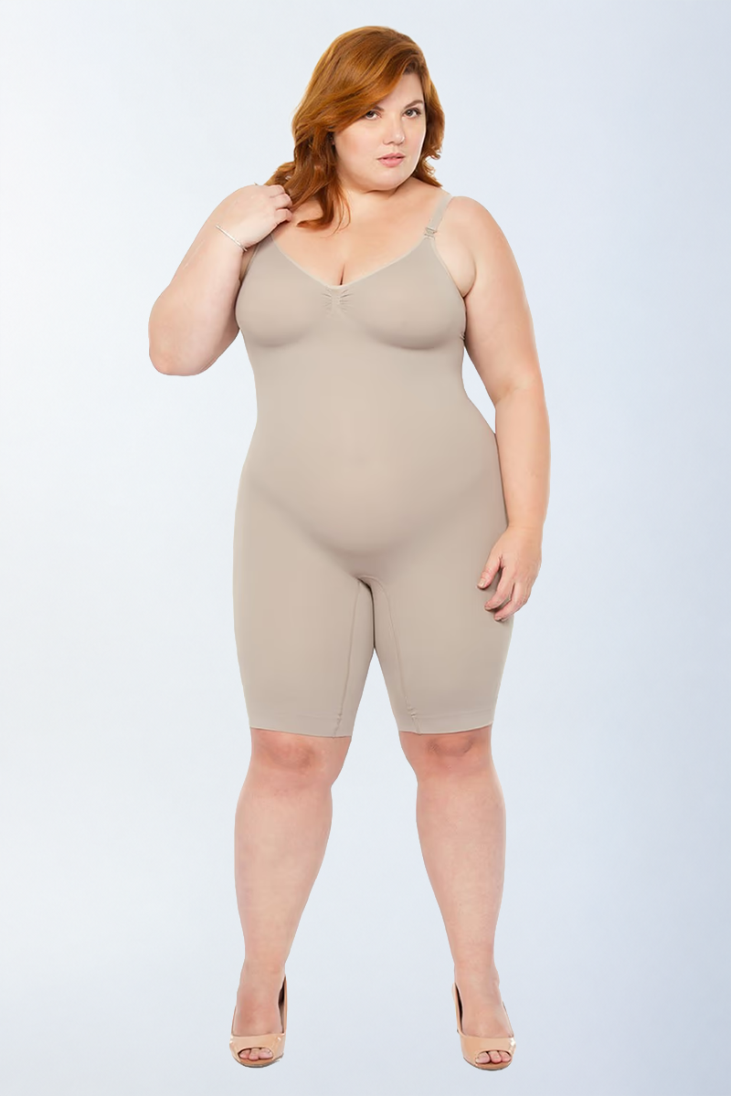 Control Full Body No Padding, Firm Abdomen & Back Support