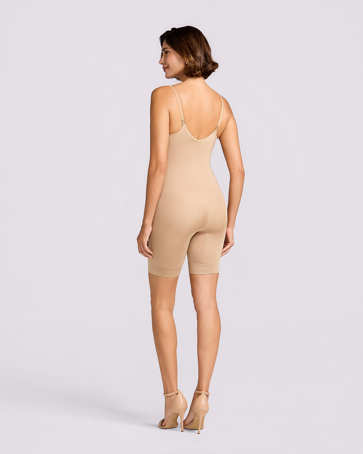 Emana Instant Sculpting Built In Bra Full Body - chocolate