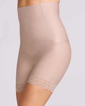 Shades Double Waist Sculpting Short - blush