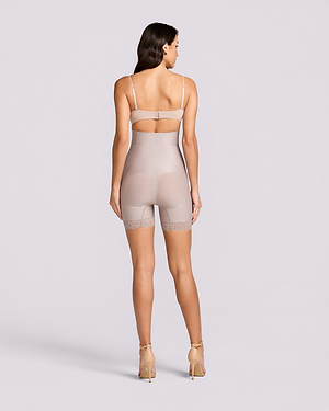 Shades Double Waist Sculpting Short - lavender